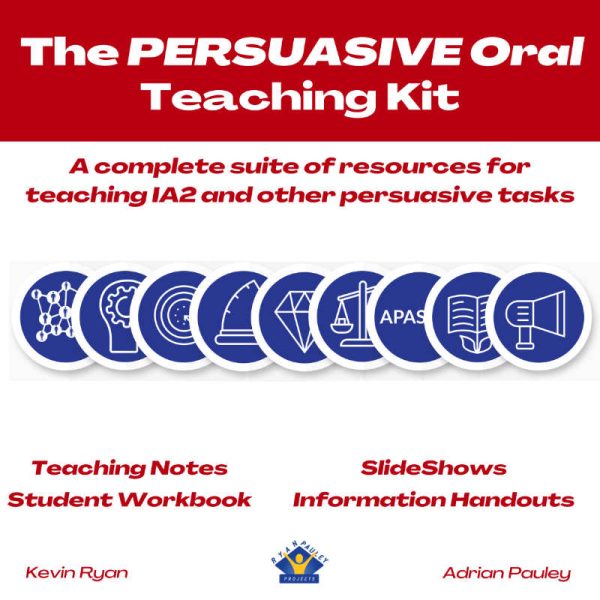 Persuasive Oral Teaching Kit (QLD Curriculum)